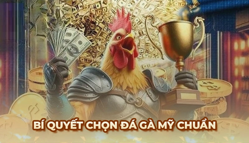 Chia sẻ bí quyết chọn đá gà Mỹ chuẩn từ sư kê chuyên nghiệp